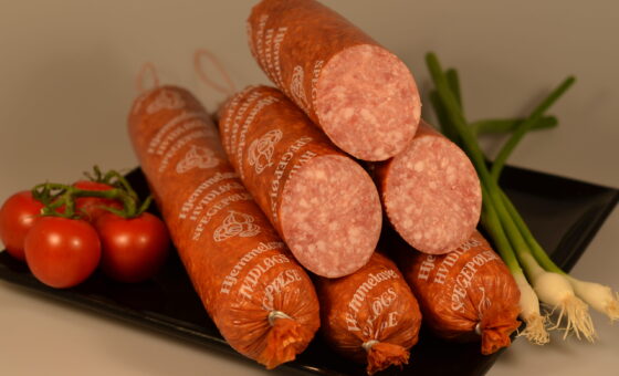 Hvidløgsspegepølse